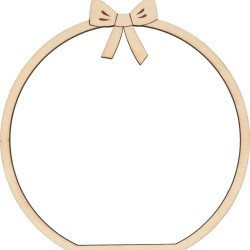 Boule en relief Woofy Christmas - ARTEMIO