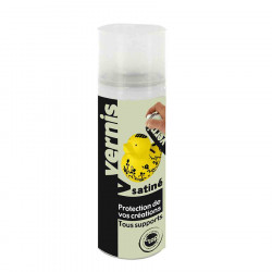 Vernis en spray 250 ml Satiné