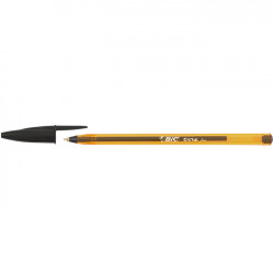 Stylo bille Cristal Pointe Fine 0.8 mm Noir