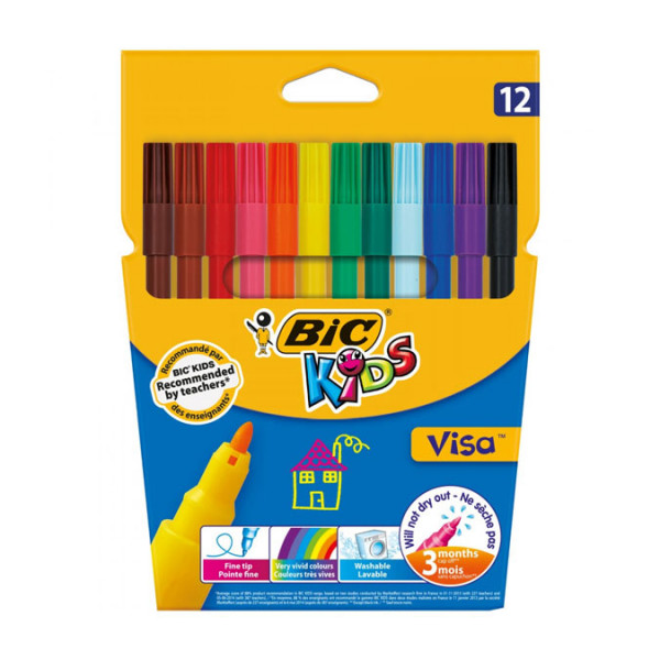 Crayon de couleur x 12 CARREFOUR : le lot de 12 crayons de couleur à Prix  Carrefour