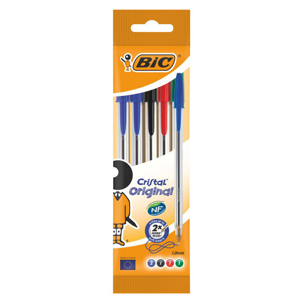 Stylo Bic cristal medium Noir - 0,90€