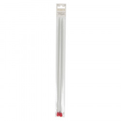 Aiguille à tricoter aluminium n°4 1/2 40 cm