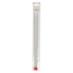 Aiguille à tricoter aluminium n°4 1/2 30 cm