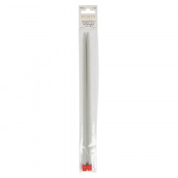 Aiguille à tricoter aluminium n°5 30 cm