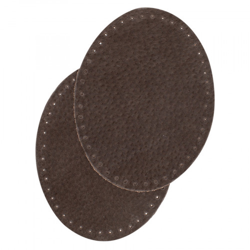 Renfort cuir 2 pcs Marron