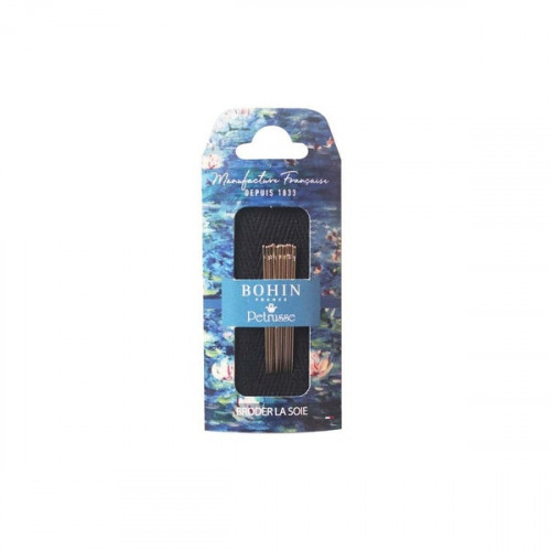 Aiguilles à broder la soie 15 pcs pochette édition Petrusse