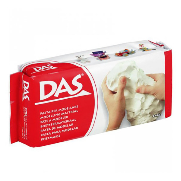 Pâte à modeler durcissante Pain de 1 kg Blanc