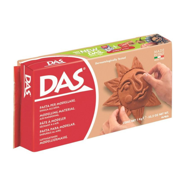 Pâte à modeler durcissante Pain de 1 kg Terracotta