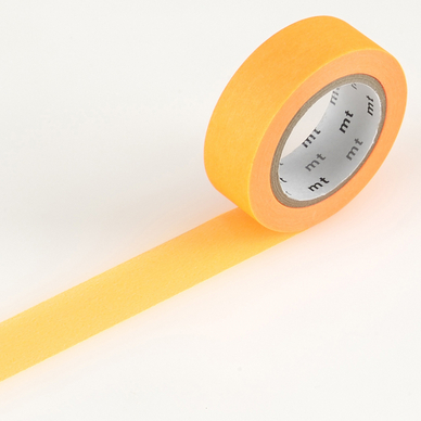 Masking tape 7 m x 1.5 cm Orange fluo