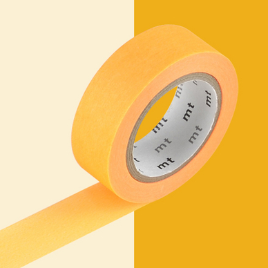 Masking tape 7 m x 1.5 cm Orange fluo