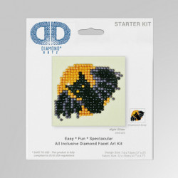Broderie Diamant kit débutant Chauve-Souris