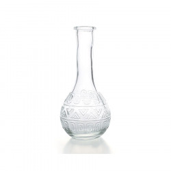 Vase en verre transparent 7.5 x 15.8 cm Amsterdam