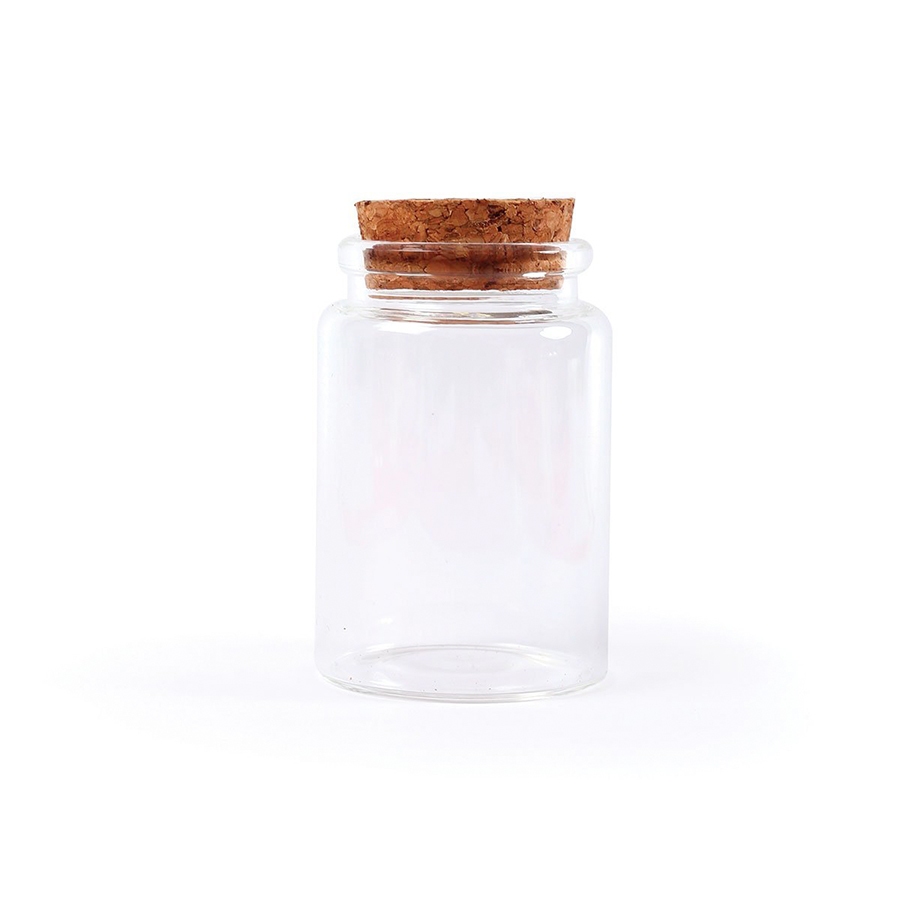 Pot en verre - Carré - 500 ml - 11 - Scrapmalin