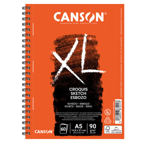 Bloc croquis XL 60 feuilles