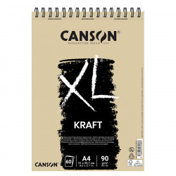 AL SPIRALE 60FL XL KRAFT A4 90G