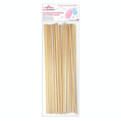 Bâtonnets pour barbes à papa x 25 pcs