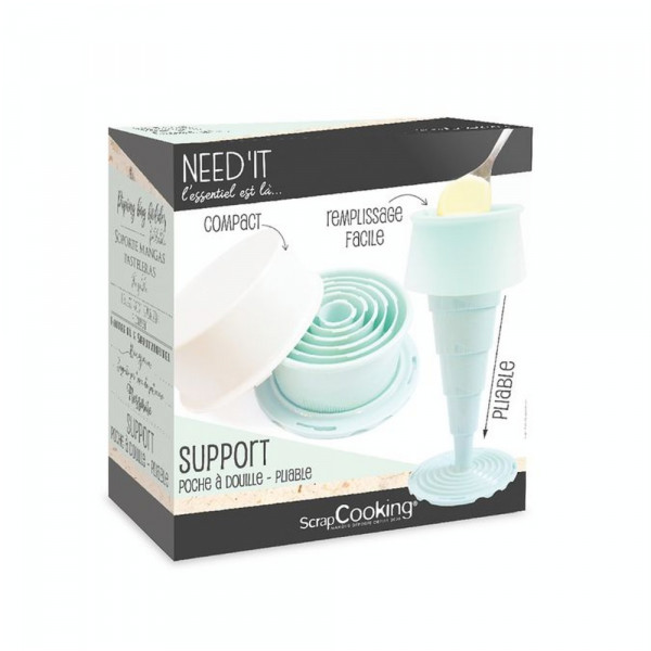 Support Poche à Douille Pliable Need'It