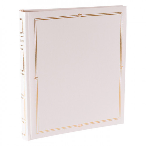 Album photo adhésif Cordoue 240 vues 10 x 15 cm Blanc