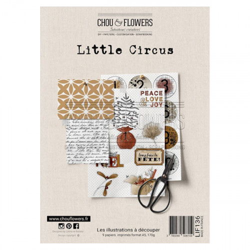 Little Circus Illustration A5