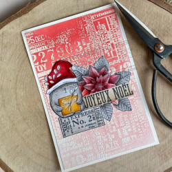 Tampon transparent Texte toy factory 10 x 15 cm