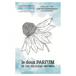 Tampon transparent A7 7.5 x 10.5 cm Fleur d'été 2 pcs