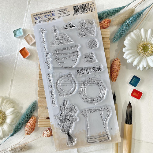 Tampons transparents Les Faïences