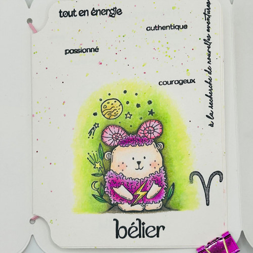 Tampons transparents Doudou Bélier 11 pcs