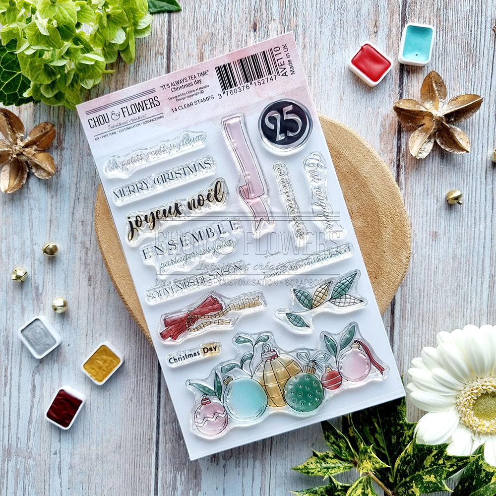 TAMPONS CLEAR HAPPY CHRISTMAS - Doigts de Fées