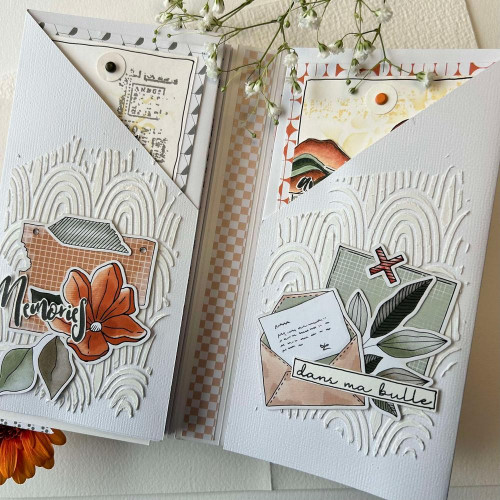 Découpes en papier Die cuts Terracotta