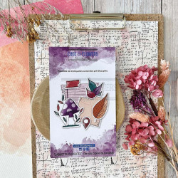 Découpes en papier Die-cuts Cabinet de curiosité 40 pcs
