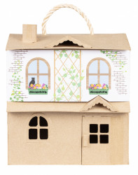 Maison de poupée 25 x 24 x 27 cm