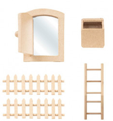 Accessoires pour maison de souris