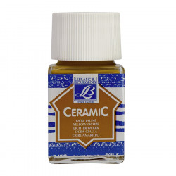 Peinture céramique et porcelaine Ceramic - 50 mL - Ocre Jaune