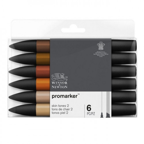 Promarker - Set de 6 marqueurs Tons chairs #2