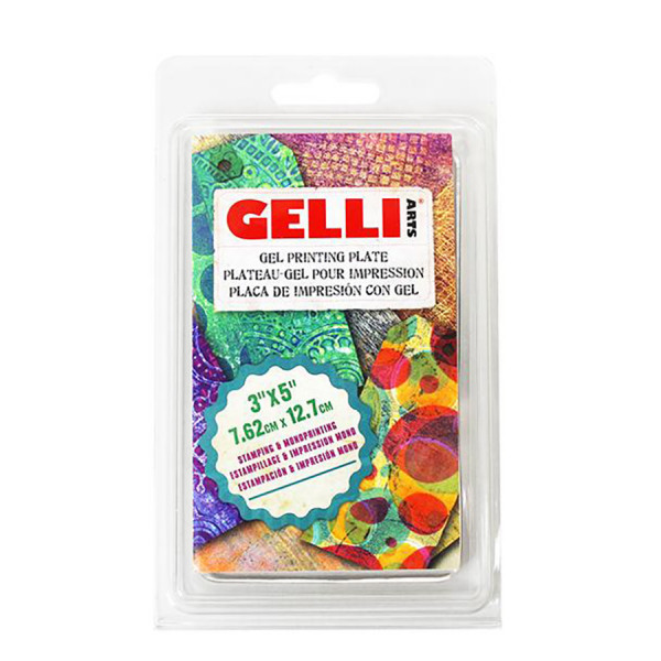 Plaque de Gel pour Impression 7.62 x 12.7 cm