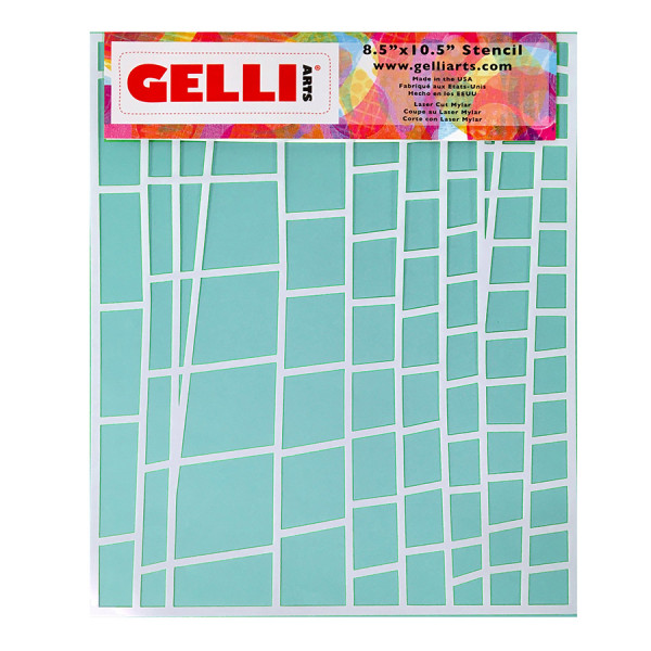 Pochoir Échelle pour Impression 20.3 x 25.4 cm