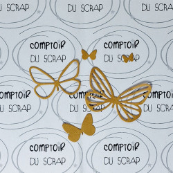 Dies set Papillons 5 pcs
