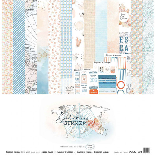 Bohemian summer Kit de collection