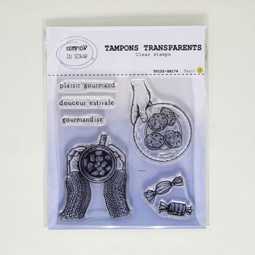 Tampons transparents Plaisir gourmand 6 pcs