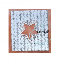 Matrice de découpe Die Étoile scintillante 1 pc