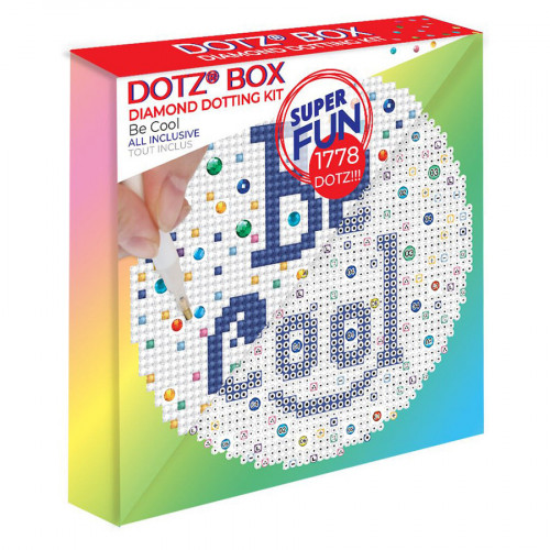 Broderie Diamant kit Dotz Box Enfant débutant Be cool