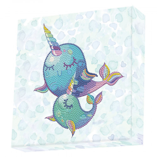 Broderie Diamant kit Dotz Box Enfant débutant Narwhal dreams