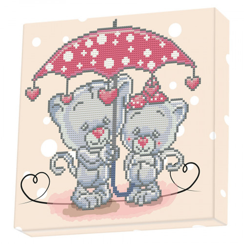 Broderie Diamant kit Dotz Box Enfant débutant Raining love