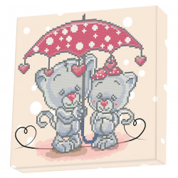 Broderie Diamant kit Dotz Box Enfant débutant Raining love