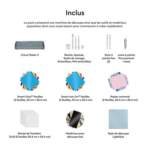 Machine de découpe Maker 4 Bundle - Cricut
