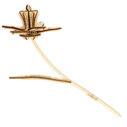 Jonquille fleur à monter en bois