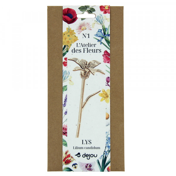 Fleur de Lys à monter en bois