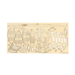 Fleur de Lys à monter en bois