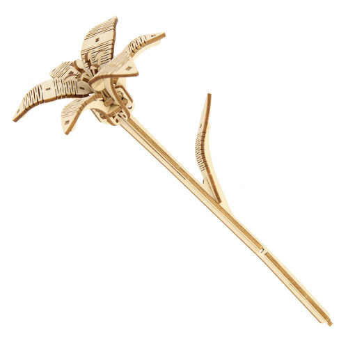 Fleur de Lys à monter en bois