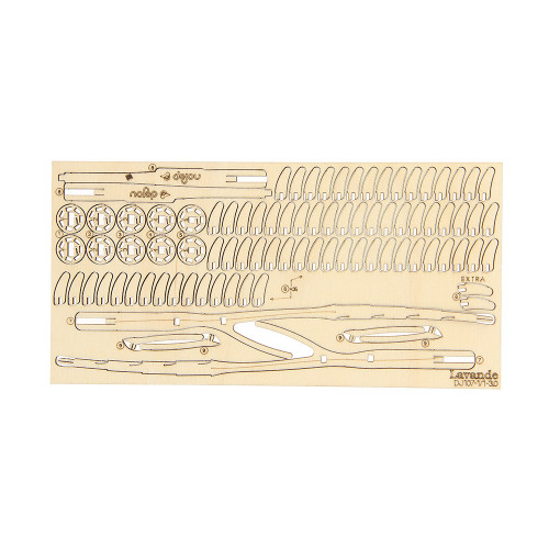 Lavande fleur à monter en bois